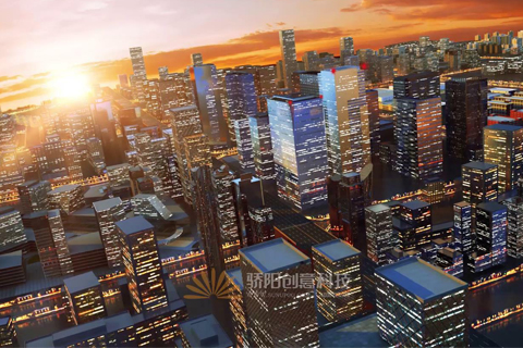 写字楼动画•光谷金融中心